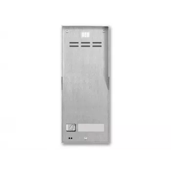 ACO FAM-P-1NPACC NT pinta-asennettava ulko-ovipuhelin RFID-lukijalla 1 asunnolle, hopea