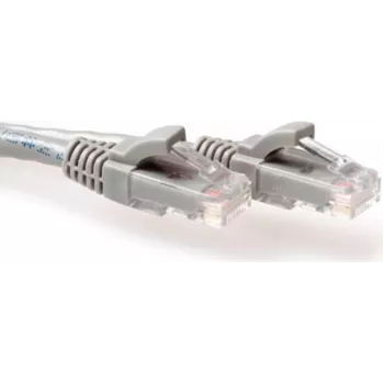 ACT 1,5 m Cat6a U/UTP verkkopatch-kaapeli, harmaa (IB1151)
