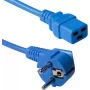 ACT 3m kulmikas Schuko-C19 sininen virtajohto 16A 250V AK5174