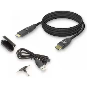 ACT 40m HDMI High Speed 4K Active Optical kaapeli irrotettavalla liittimellä HDMI-A uros - HDMI-A uros (AK4105)