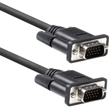 ACT AC3513 VGA-kaapeli 3m uros-uros musta