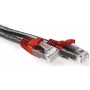 ACT musta 1 m U/UTP CAT6A crossover-verkkokaapeli RJ45-pistokkeilla (IB6201)