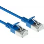 ACT sininen 5 m LSZH U/FTP CAT6A datacenter Slimline patchkaapeli RJ45-liittimillä, snagless (DC7605)