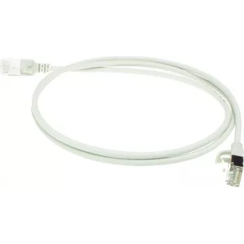 ACT DC7051 CAT6A U/FTP LSZH Slimline-patchkaapeli 1,5m harmaa