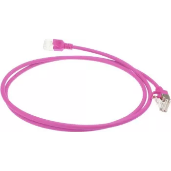 ACT Pink 3m LSZH U/FTP CAT6A Datacenter Slimline Snagless -verkkokaapeli RJ45-liittimillä (DC7403)