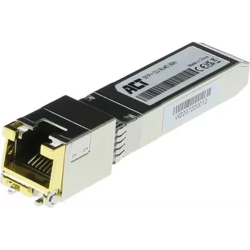ACT TR0016 10GBase-T SFP+ kupari-lähetin-vastaanotinmoduuli, 30m, RJ-45, DDM, MSA