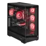 Actina pöytätietokone AMD Ryzen 5 5600 16GB DDR4 500GB SSD NVIDIA GeForce RTX 5060 Windows 11 Home Midi Tower musta