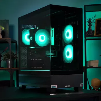 ACTINA PC AMD Ryzen 5 5600X 32 GB DDR4-SDRAM 1 TB SSD NVIDIA GeForce RTX 5060 Midi Tower musta