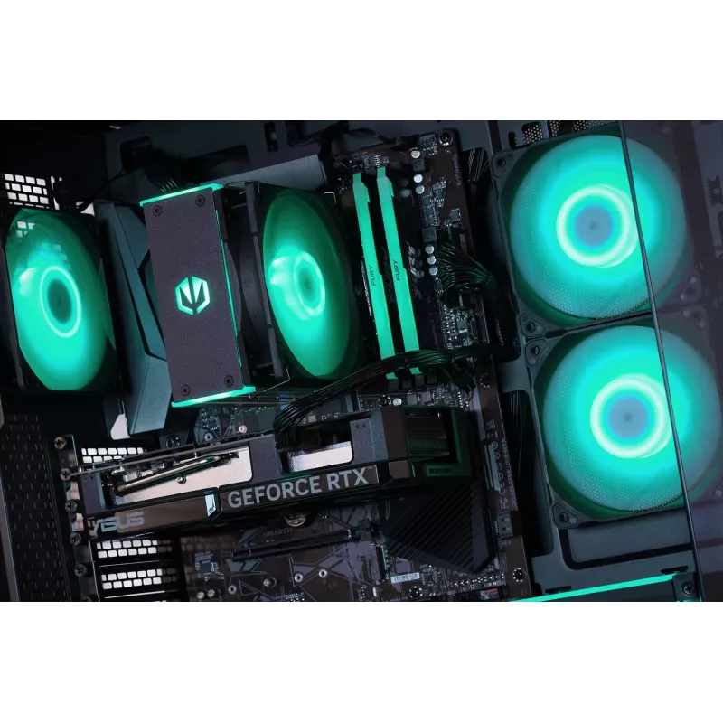 ACTINA PC AMD Ryzen 5 5600X 32 GB DDR4-SDRAM 1 TB SSD NVIDIA GeForce RTX 5060 Midi Tower musta