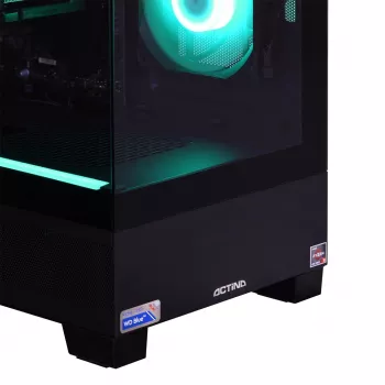 ACTINA PC AMD Ryzen 5 5600X 32 GB DDR4-SDRAM 1 TB SSD NVIDIA GeForce RTX 5060 Midi Tower musta