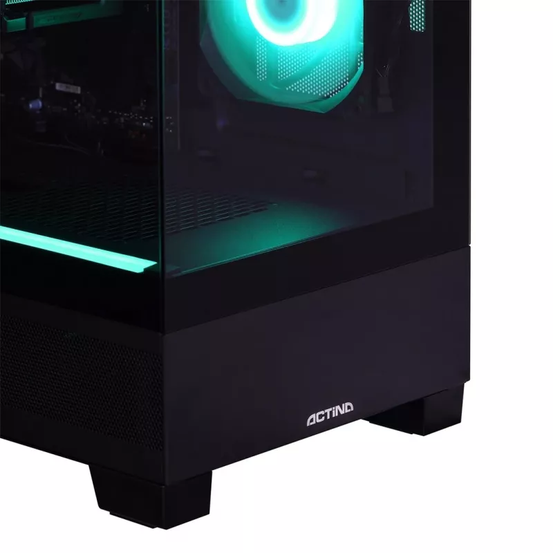 Actina PC AMD Ryzen 5 7500F 32 GB DDR5-SDRAM 1 TB SSD NVIDIA GeForce RTX 5060 Midi Tower musta