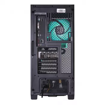 Actina PC AMD Ryzen 5 7600X3D 32 GB DDR5-SDRAM 1 TB SSD AMD Radeon RX 9070 Midi Tower musta