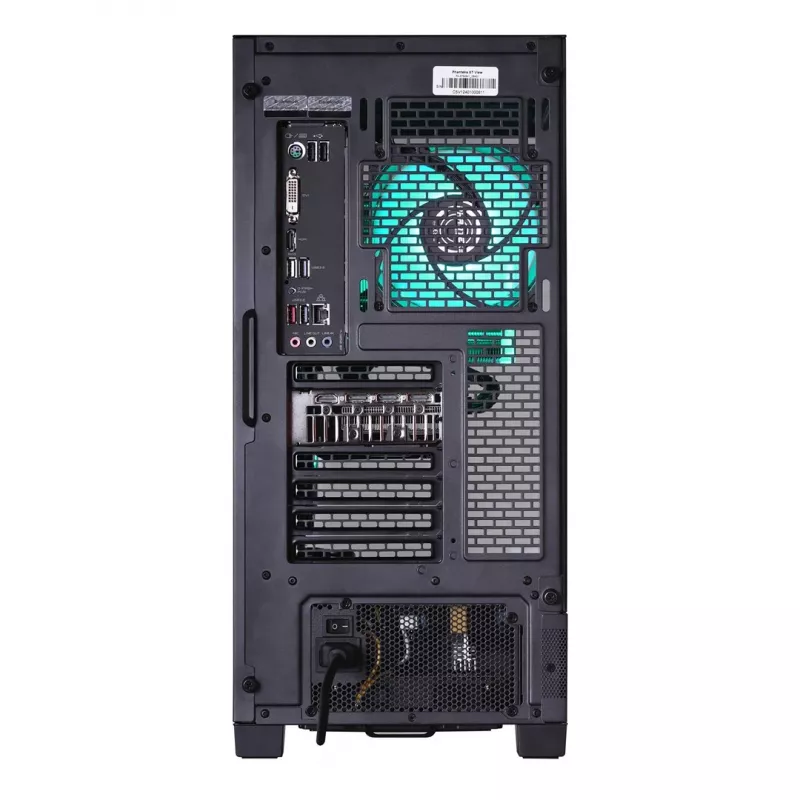Actina PC AMD Ryzen 5 7600X3D 32 GB DDR5-SDRAM 1 TB SSD AMD Radeon RX 9070 Midi Tower musta
