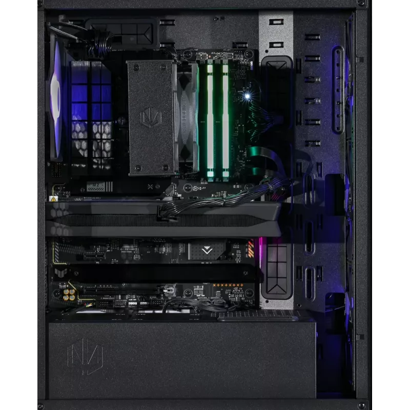Actina PC AMD Ryzen 5 7600X3D 32 GB DDR5-SDRAM 2 TB SSD NVIDIA GeForce RTX 5070 Midi Tower musta