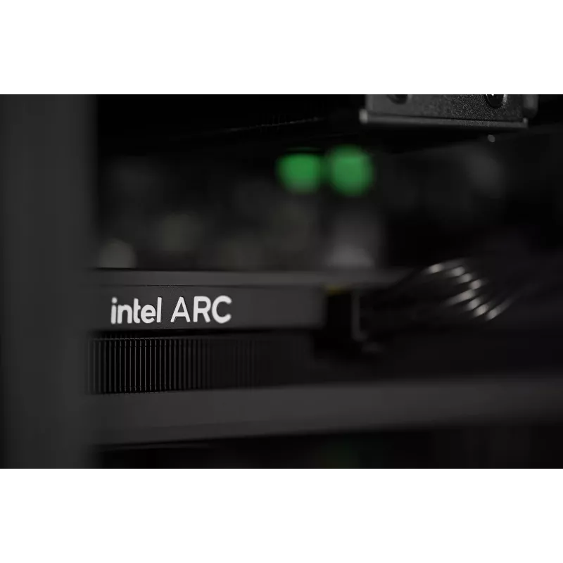 Actina PC AMD Ryzen 5 8400F 32 GB DDR5-SDRAM 1 TB SSD Intel Arc B580 Midi Tower musta
