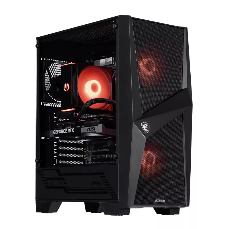 Actina PC AMD Ryzen 5 8400F 32 GB DDR5-SDRAM 1 TB SSD NVIDIA GeForce RTX 5060 Midi Tower musta