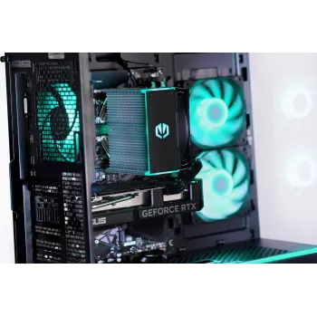 Actina PC AMD Ryzen 7 7700 32 GB DDR5-SDRAM 1 TB SSD NVIDIA GeForce RTX 5060 Midi Tower musta