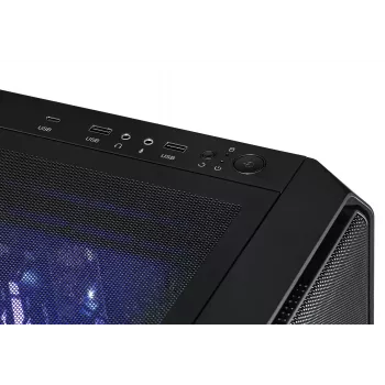 Actina PC AMD Ryzen 7 7700 32 GB DDR5-SDRAM 2 TB SSD NVIDIA GeForce RTX 5070 Midi Tower musta