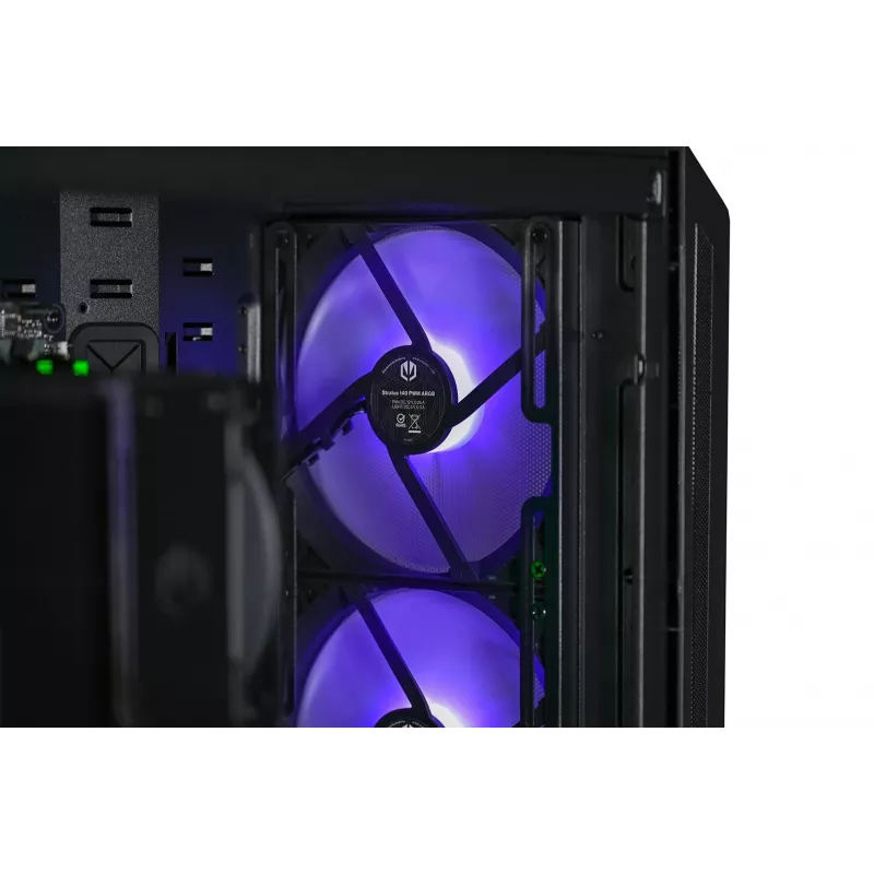 ACTINA PC AMD Ryzen 7 7700 32 GB DDR5-SDRAM 2 TB SSD NVIDIA GeForce RTX 5070 Ti Midi Tower musta