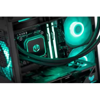 ACTINA PC AMD Ryzen 7 7700X 32 GB DDR5-SDRAM 1 TB SSD AMD Radeon RX 9070 XT Midi Tower musta