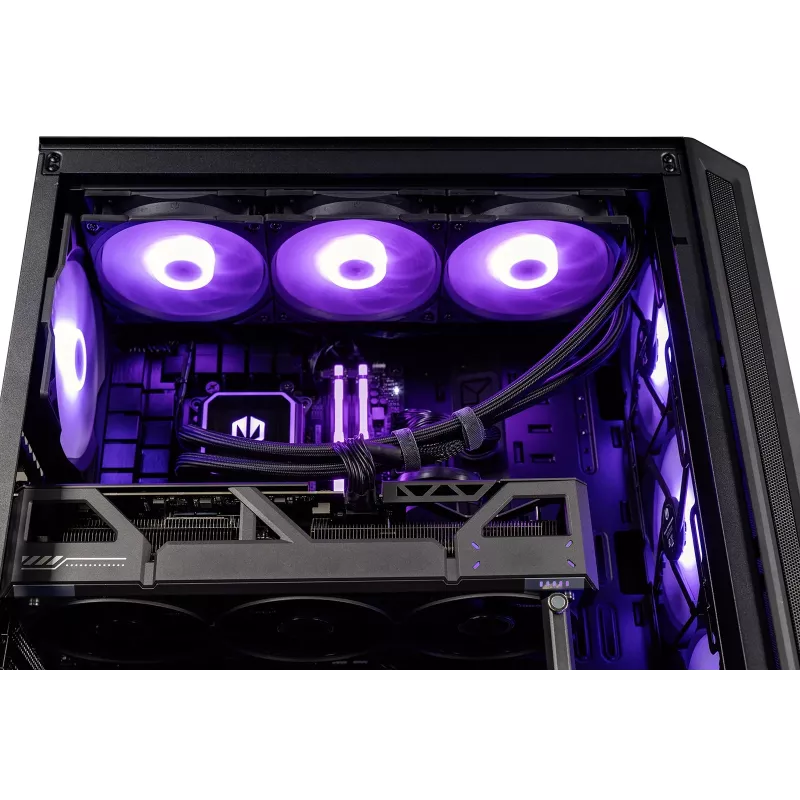 ACTINA PC AMD Ryzen 7 7800X3D 32 GB DDR5-SDRAM 2 TB SSD AMD Radeon RX 9070 XT Midi Tower musta
