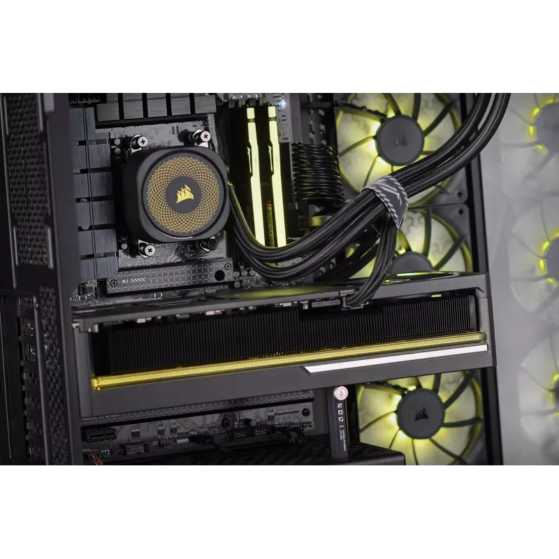 ACTINA PC AMD Ryzen 7 7800X3D 32 GB DDR5-SDRAM 2 TB SSD AMD Radeon RX 9070 XT Midi Tower musta