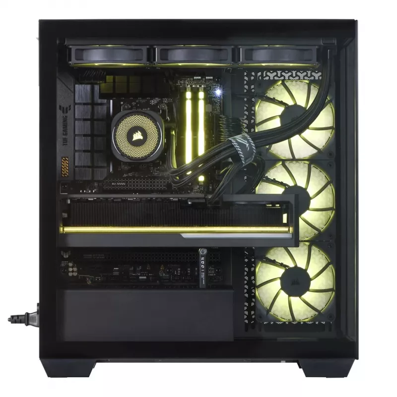 Actina PC AMD Ryzen 7 7800X3D 32 GB DDR5-SDRAM 2 TB SSD NVIDIA GeForce RTX 5070 Ti Midi Tower musta