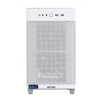 Actina PC AMD Ryzen 7 8700F 32 GB DDR5-SDRAM 1 TB SSD AMD Radeon RX 9060 XT Mini Tower valkoinen