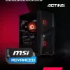 ACTINA PC AMD Ryzen 7 8700F 32 GB DDR5-SDRAM 1 TB SSD NVIDIA GeForce RTX 5060 Midi Tower musta