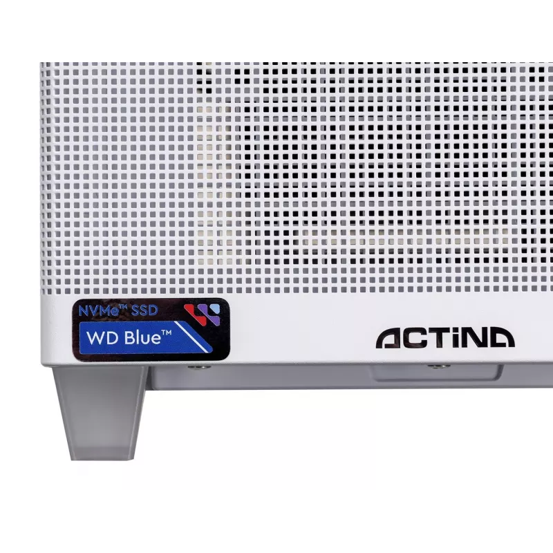 Actina PC AMD Ryzen 7 8700F 32 GB DDR5-SDRAM 1 TB SSD NVIDIA GeForce RTX 5060 Ti Mini Tower valkoinen