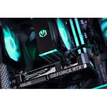 ACTINA PC AMD Ryzen 7 8700F 32 GB DDR5-SDRAM 1 TB SSD NVIDIA GeForce RTX 5060 Windows 11 Home Midi Tower musta