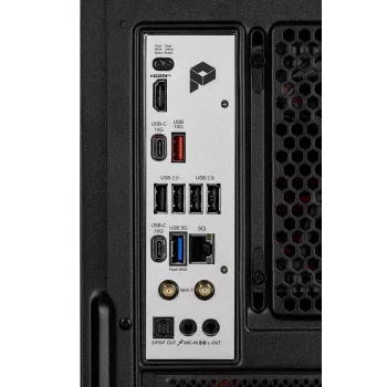 Actina PC AMD Ryzen 7 8700F 32 GB DDR5-SDRAM 1 TB SSD NVIDIA GeForce RTX 5070 Midi Tower musta
