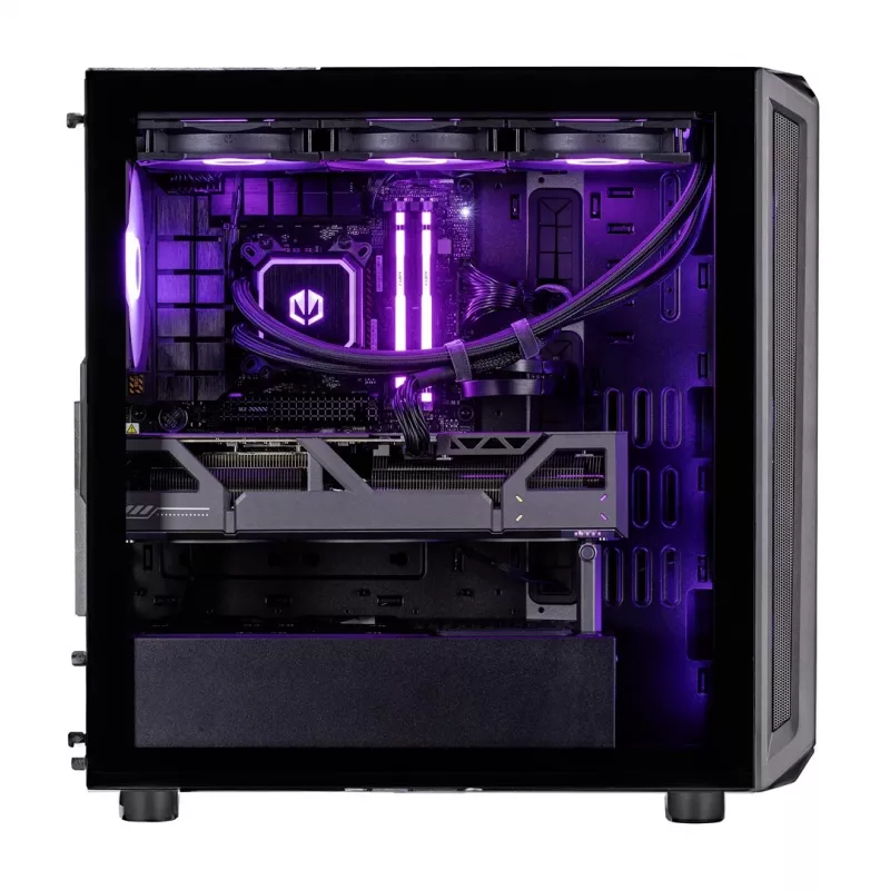Actina PC AMD Ryzen 7 9800X3D 32 GB DDR5-SDRAM 2 TB SSD NVIDIA GeForce RTX 5070 Midi Tower musta