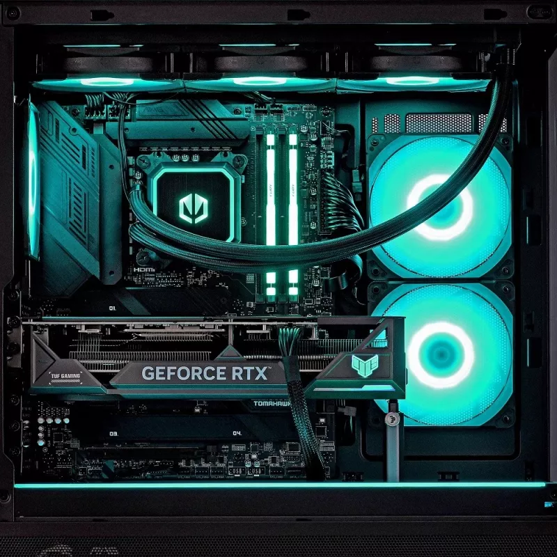 ACTINA PC AMD Ryzen 7 9800X3D 32 GB DDR5-SDRAM 2 TB SSD NVIDIA GeForce RTX 5080 Midi Tower musta