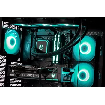 Actina PC AMD Ryzen 7 9800X3D 32 GB DDR5-SDRAM 2 TB SSD NVIDIA GeForce RTX 5090 Midi Tower musta