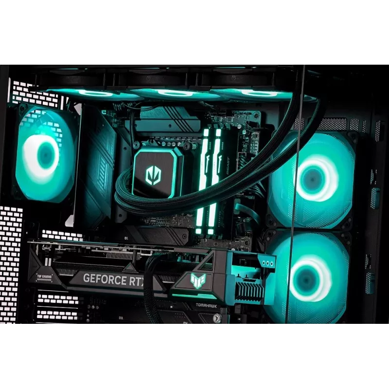 Actina PC AMD Ryzen 7 9800X3D 32 GB DDR5-SDRAM 2 TB SSD NVIDIA GeForce RTX 5090 Midi Tower musta