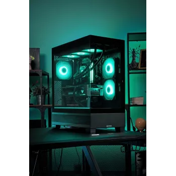 Actina PC AMD Ryzen 7 9800X3D 32 GB DDR5-SDRAM 2 TB SSD NVIDIA GeForce RTX 5090 Midi Tower musta