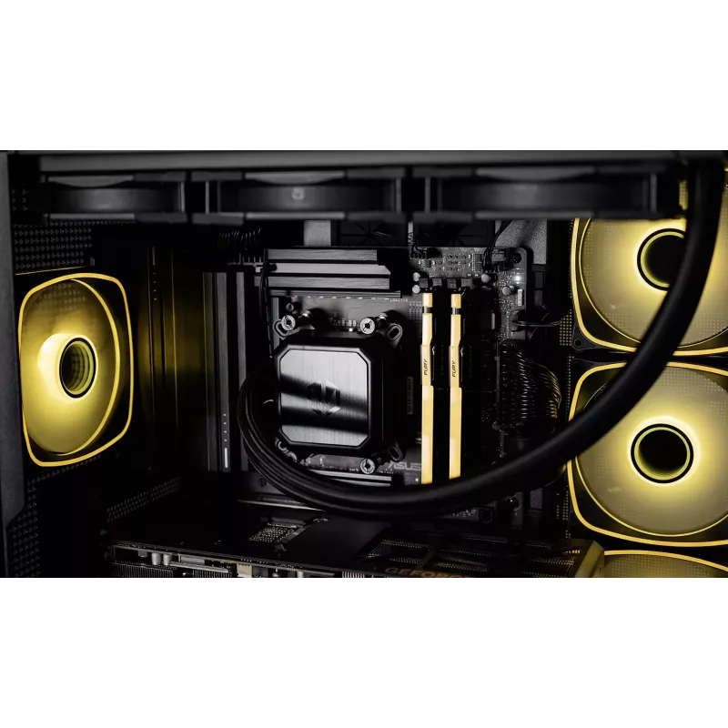 ACTINA PC AMD Ryzen 7 9850X3D 32 GB DDR5-SDRAM 2 TB SSD NVIDIA GeForce RTX 5090 Windows 11 Home Midi Tower musta