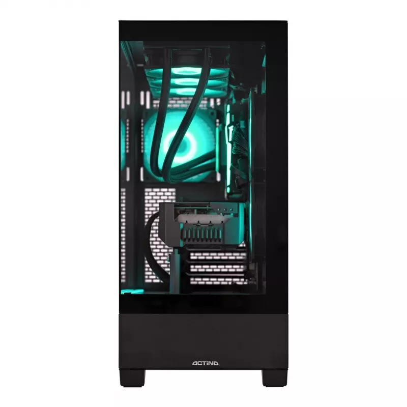 Actina PC AMD Ryzen 9 9900X 32 GB DDR5-SDRAM 2 TB SSD NVIDIA GeForce RTX 5090 Midi Tower musta
