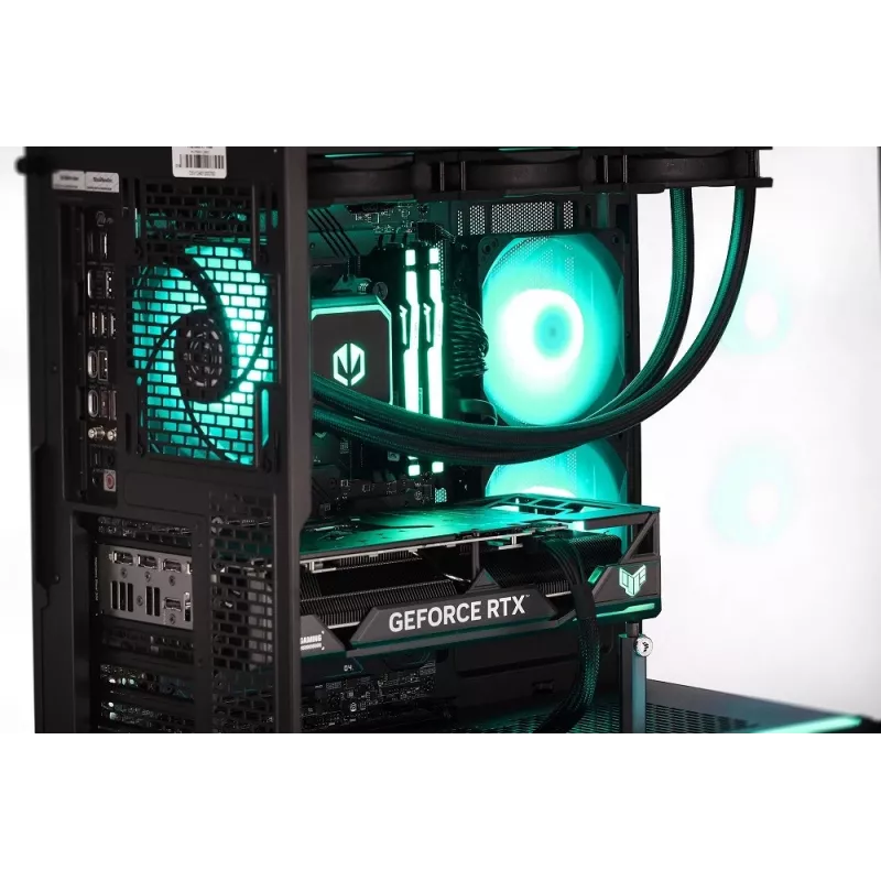 Actina PC AMD Ryzen 9 9900X 32 GB DDR5-SDRAM 2 TB SSD NVIDIA GeForce RTX 5090 Midi Tower musta