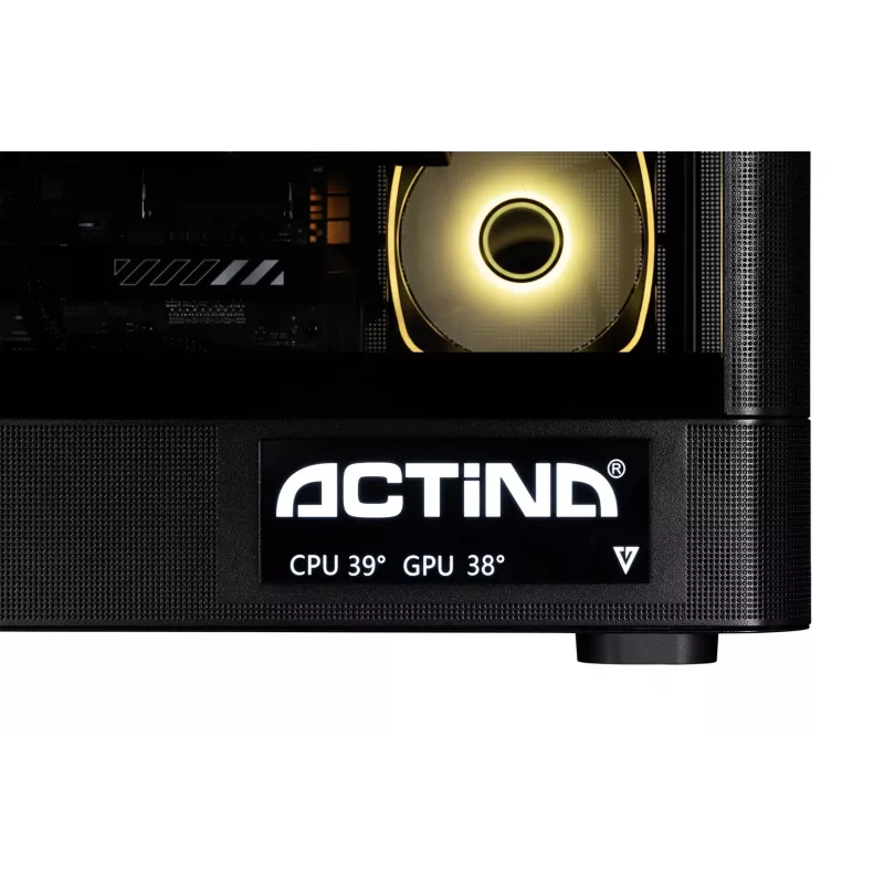 ACTINA PC AMD Ryzen 9 9900X3D 32 GB DDR5-SDRAM 2 TB SSD NVIDIA GeForce RTX 5090 Midi Tower musta