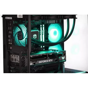 ACTINA PC AMD Ryzen 9 9900X3D 64 GB DDR5-SDRAM 2 TB SSD NVIDIA GeForce RTX 5090 Windows 11 Home Midi Tower musta