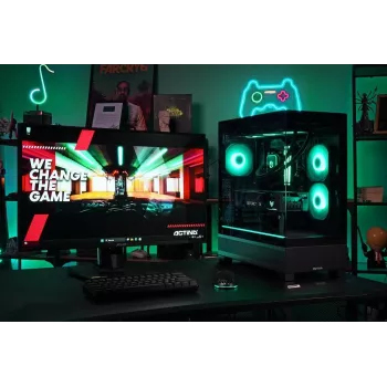 ACTINA PC AMD Ryzen 9 9950X 32 GB DDR5-SDRAM 2 TB SSD NVIDIA GeForce RTX 5080 Midi Tower musta