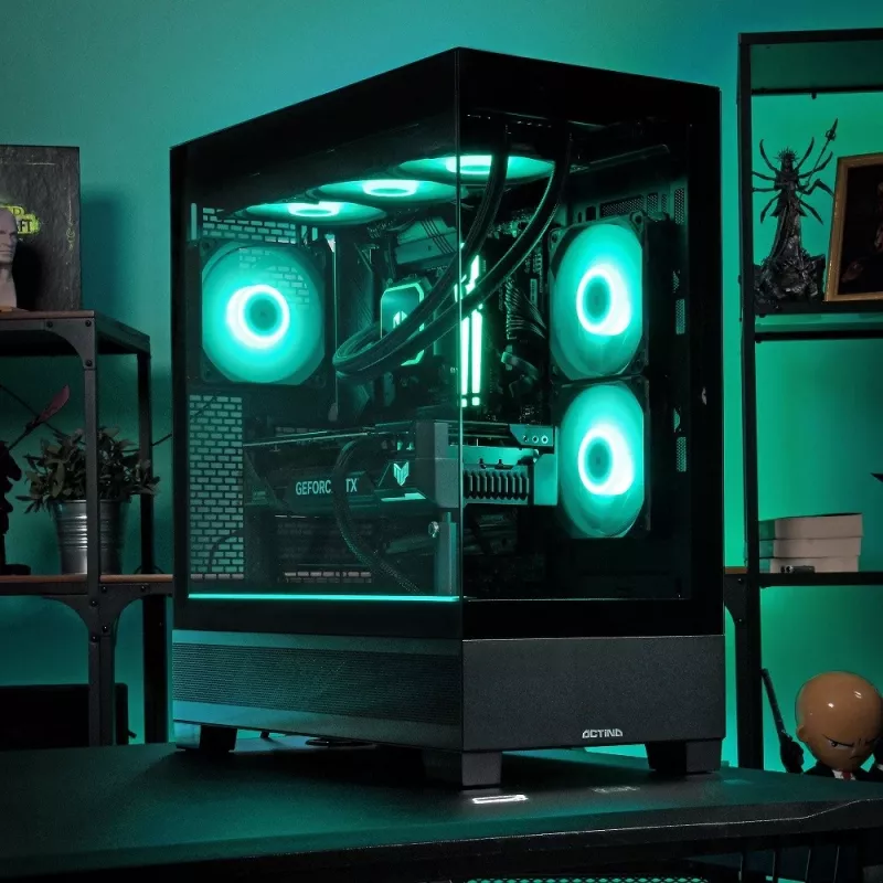 ACTINA PC Intel Core i5-14600KF 32 GB DDR5-SDRAM 1 TB SSD NVIDIA GeForce RTX 5060 Midi Tower musta