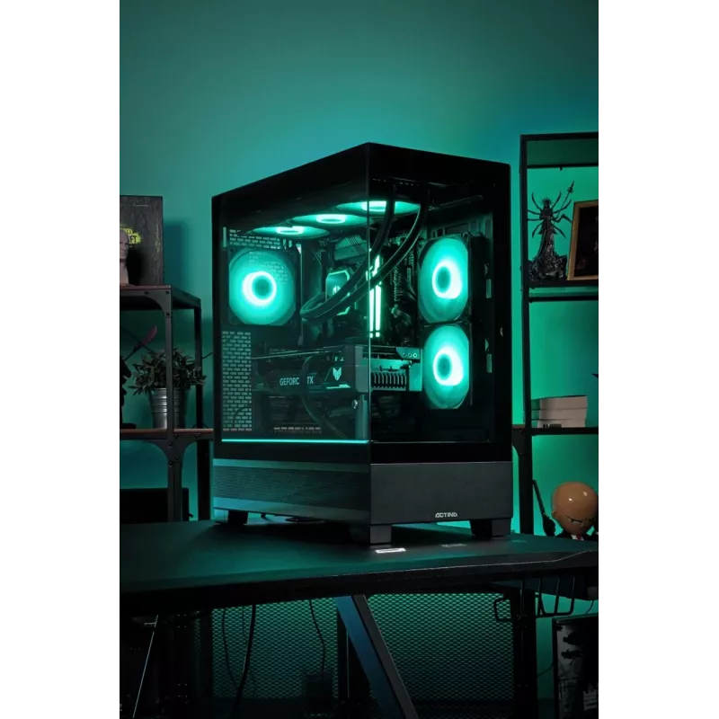 ACTINA PC Intel Core i5-14600KF 32 GB DDR5-SDRAM 1 TB SSD NVIDIA GeForce RTX 5060 Midi Tower musta
