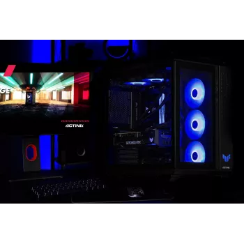 Actina PC Intel Core Ultra 7 265KF 32 GB DDR5-SDRAM 2 TB SSD NVIDIA GeForce RTX 5080 Midi Tower musta