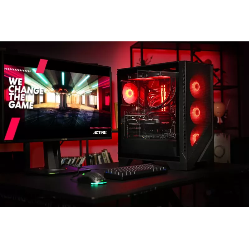 ACTINA PC Intel Core Ultra 7 265KF 32 GB DDR5-SDRAM 2 TB SSD NVIDIA GeForce RTX 5070 Midi Tower musta