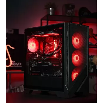 Actina PC Intel Core Ultra 7 265KF 32 GB DDR5-SDRAM 2 TB SSD NVIDIA GeForce RTX 5080 Windows 11 Home Midi Tower musta