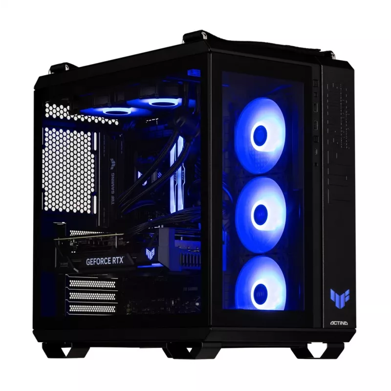 Actina PC Intel Core Ultra 9 285K 64 GB DDR5-SDRAM 2 TB SSD NVIDIA GeForce RTX 5090 Midi Tower musta