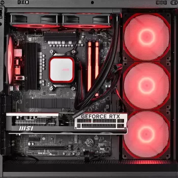 Actina PC Intel Core Ultra 9 285K 64 GB DDR5-SDRAM 2 TB SSD NVIDIA GeForce RTX 5080 Windows 11 Home Midi Tower musta